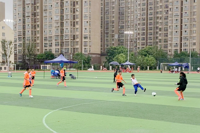滁州市紫薇小学足球队在全国校园足球夏令营安徽分营小学组活动中获历史最好成绩