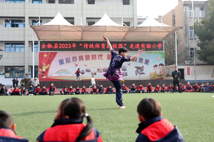 安徽滁州市全椒县开展传统体育进校园活动
